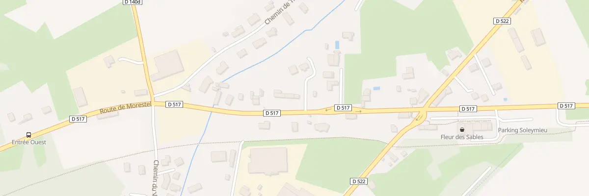 Plan du 29 Rte de Morestel à Soleymieu