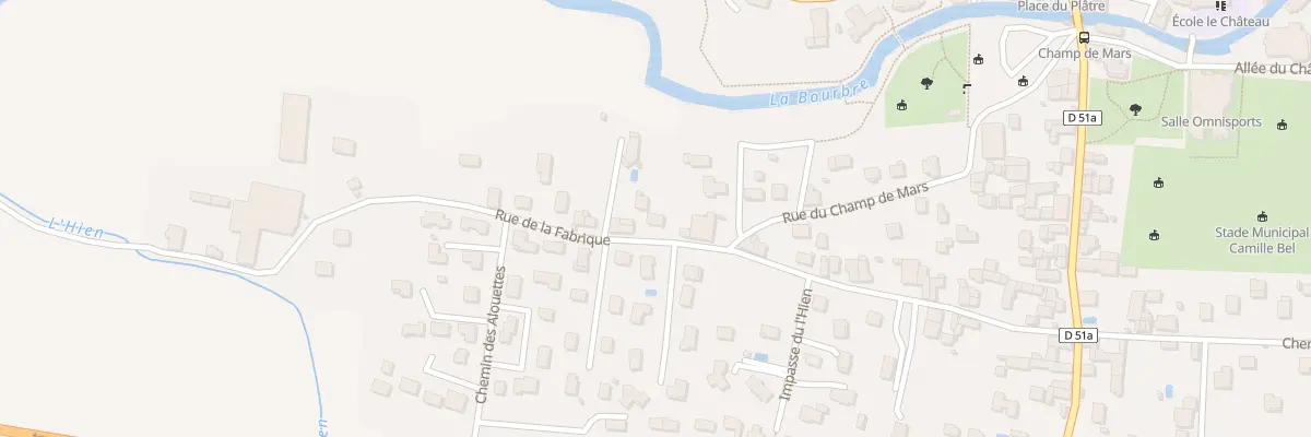 Plan du 34 Rue de la Fabrique à Cessieu