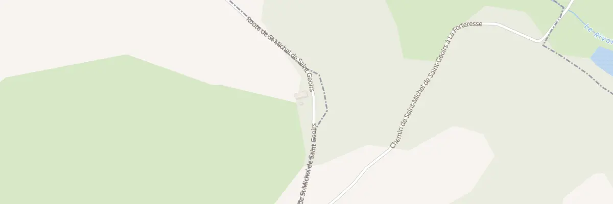 Plan du 5025A Les Fourcoules à Saint-Michel-de-Saint-Geoirs