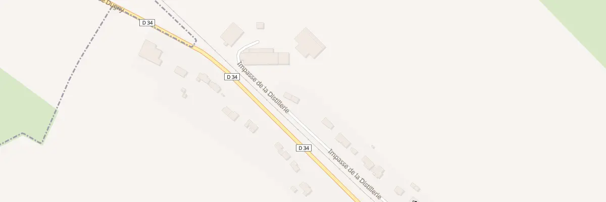 Plan du 24 Imp de la Distillerie à Belleray