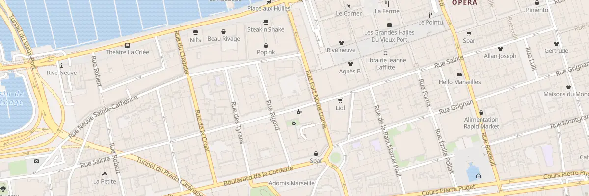 Plan du 70A Rue sainte à Marseille 7e Arrondissement