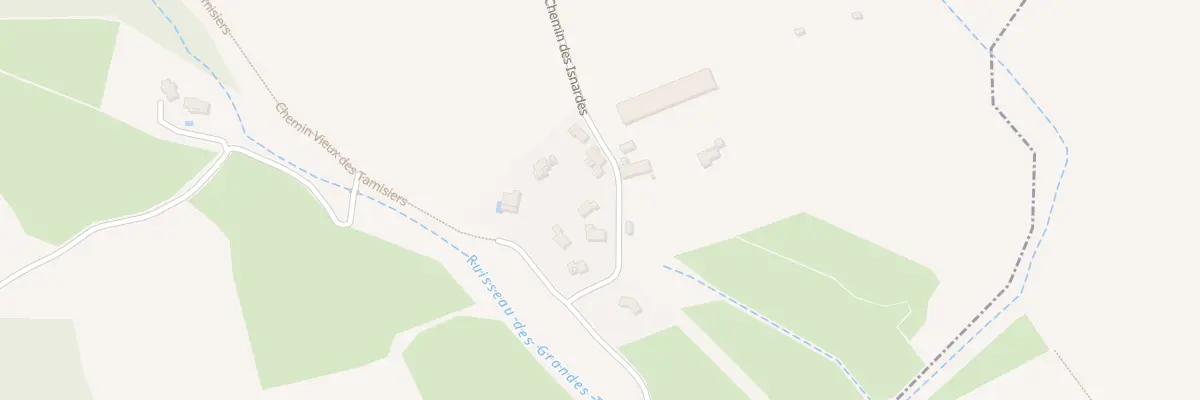 Plan du 668 Che des Isnardes à Gargas