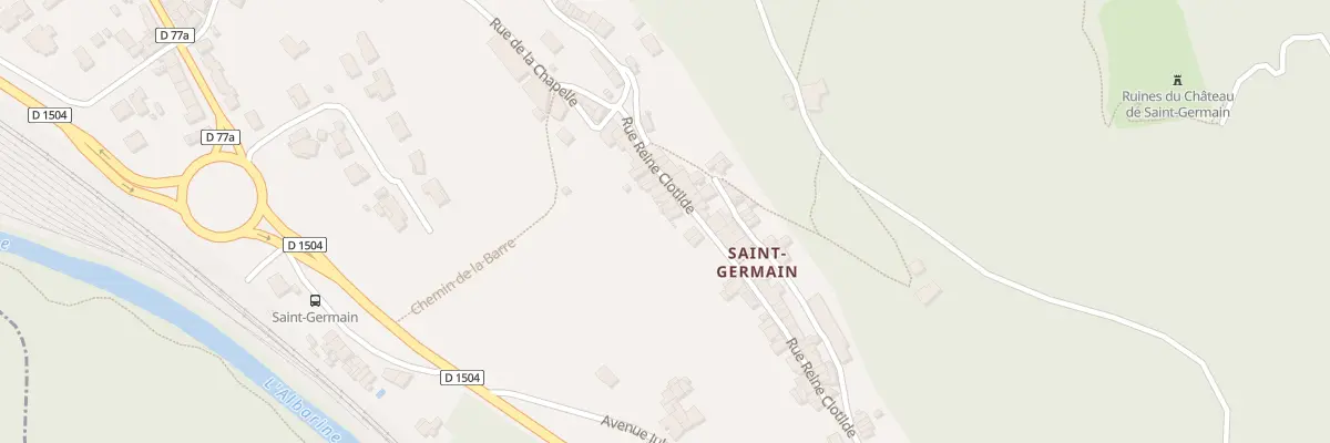 Plan du 24 Rue Reine Clotilde à Ambérieu-en-Bugey