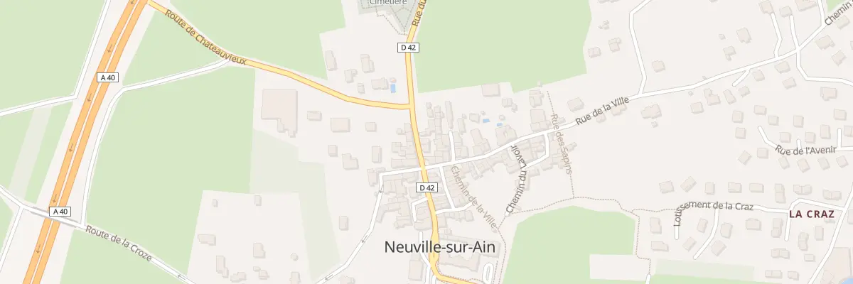 Plan du 162 Rue du Revermont à Neuville-sur-Ain