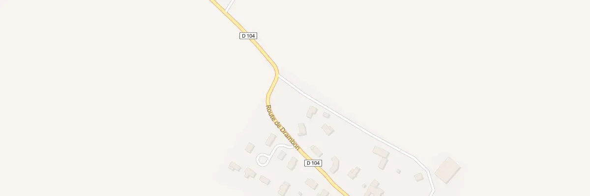 Plan du 5074 Rte de Drambon à Saint-Léger-Triey