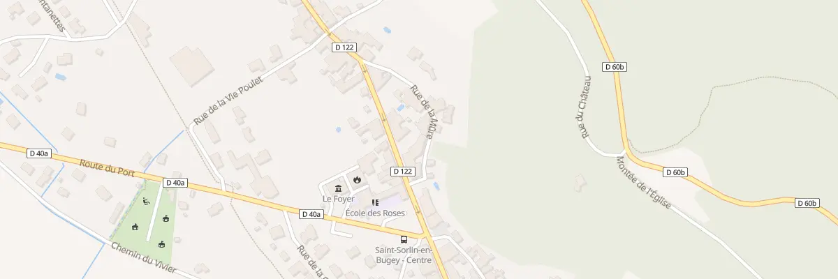 Plan du 11 Rue de la Mure à Saint-Sorlin-en-Bugey