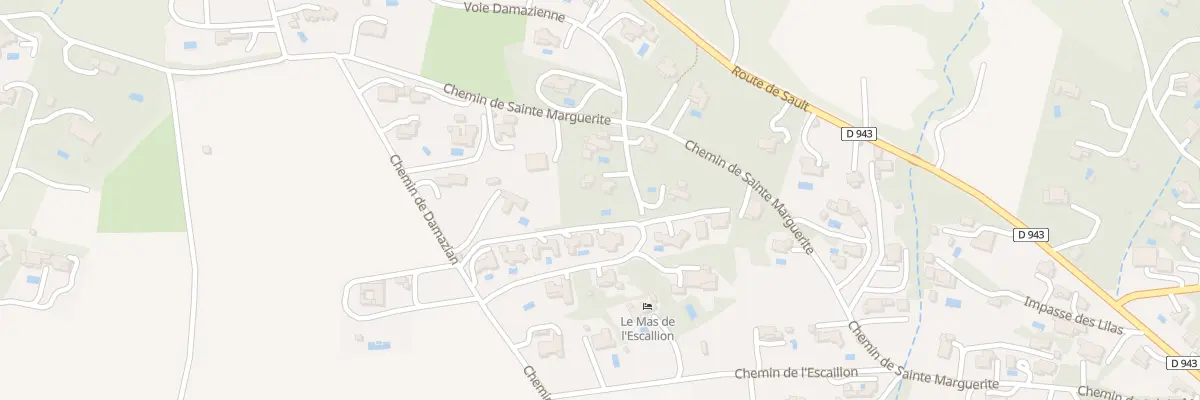 Plan du 6318 Danmazian à Saint-Saturnin-lès-Apt