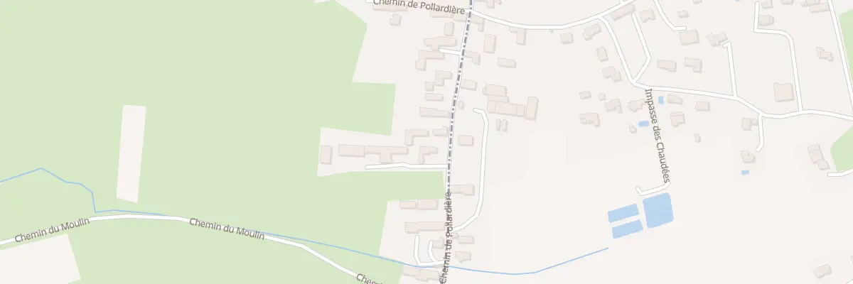 Plan du 611 Che de la Pollardiere à La Frette