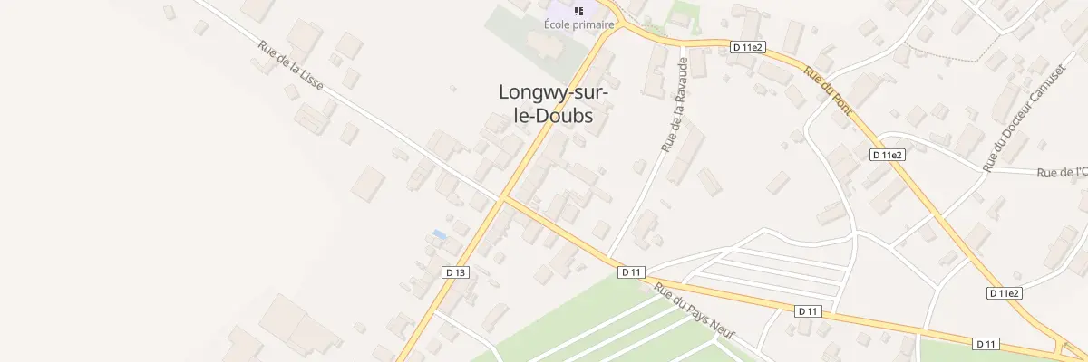 Plan du 22 Rue de l’Église à Longwy-sur-le-Doubs