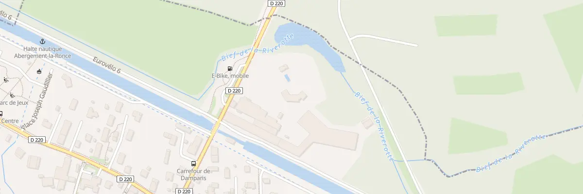 Plan du 13 Rte de Damparis à Abergement-la-Ronce
