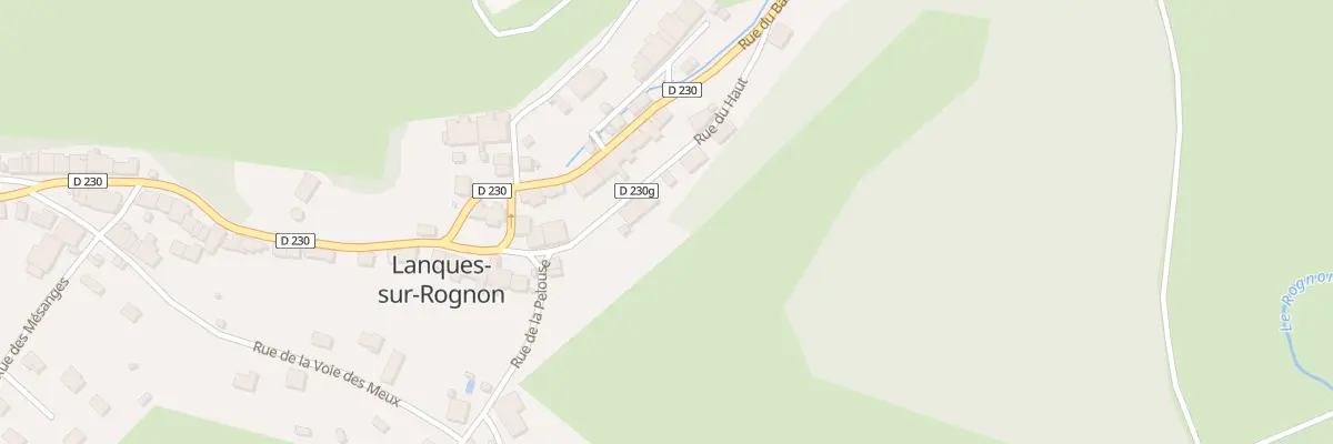Plan du 12 Rue du Haut à Lanques-sur-Rognon