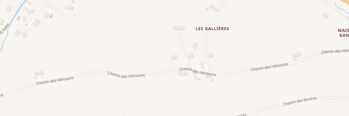Plan du 568 Che des Hérissons à Saint-Victor-de-Cessieu
