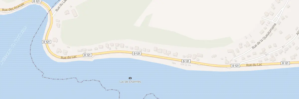 Plan du 25 Rue du Lac à Changey