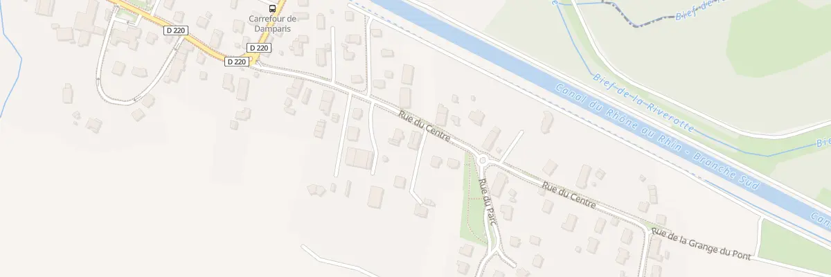 Plan du 33A Rue du Centre à Abergement-la-Ronce