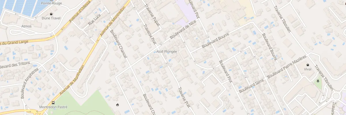 Plan du 39 Tra Prat à Marseille 8e Arrondissement