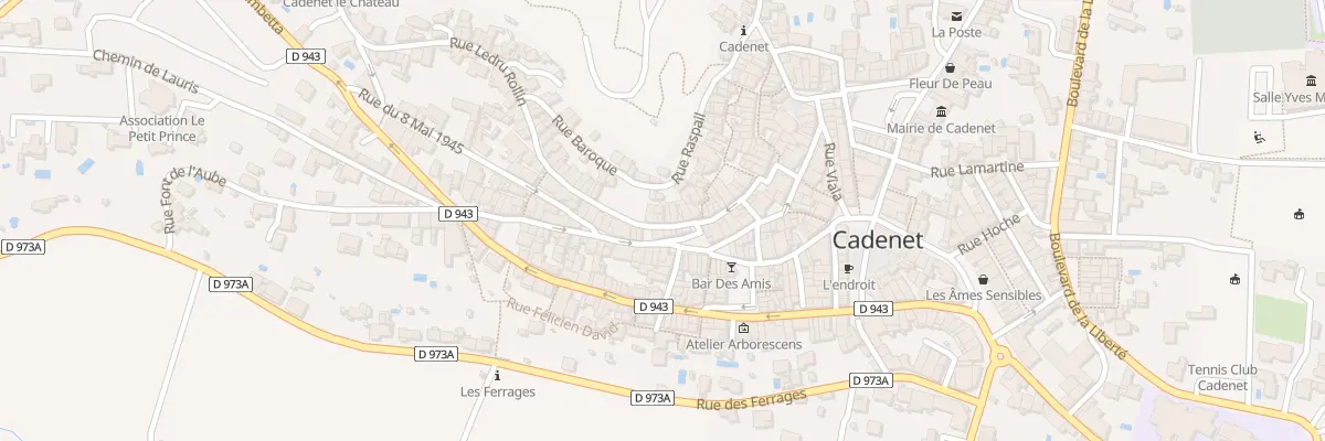Plan du 14 Rue Ledru Rollin à Cadenet