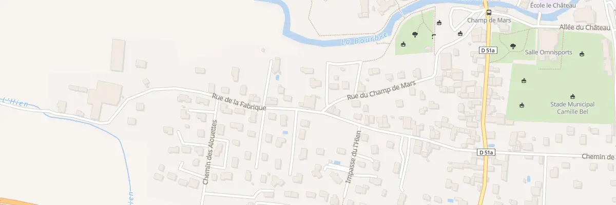 Plan du 32B Rue de la Fabrique à Cessieu