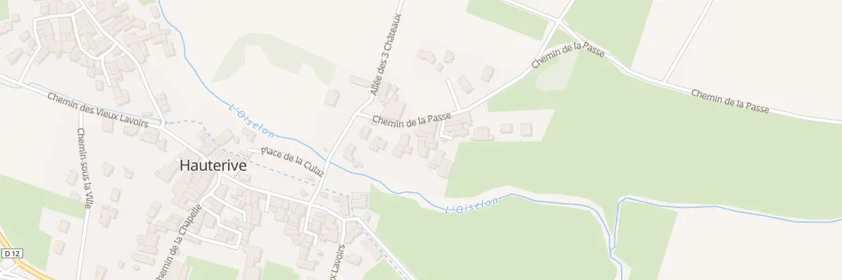 Plan du 2023 Che de la Passe à Saint-Jean-le-Vieux