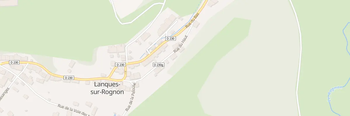 Plan du 14 Rue du Haut à Lanques-sur-Rognon