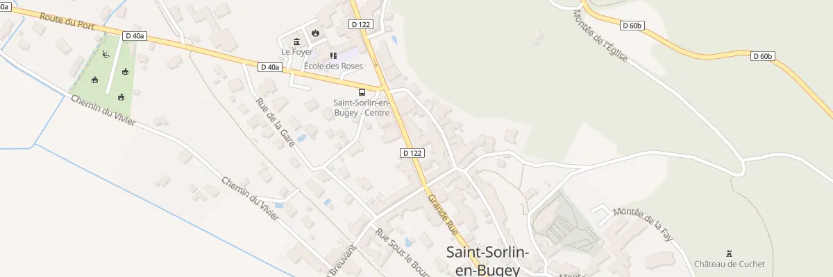 Plan du 131 Gr Grande Rue à Saint-Sorlin-en-Bugey