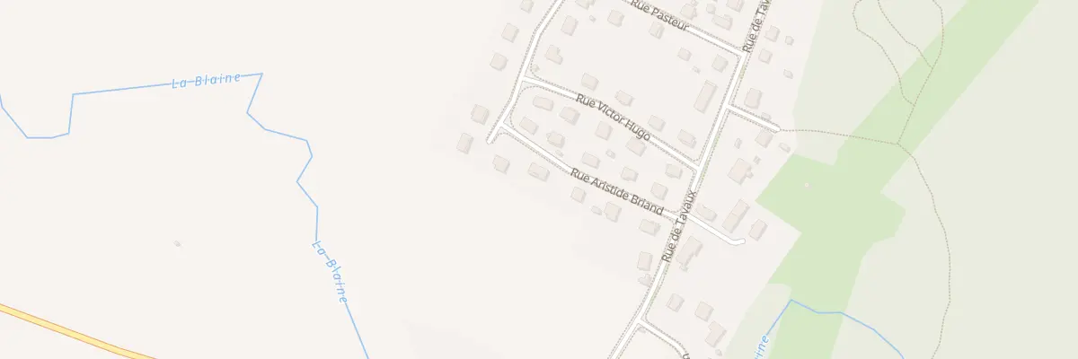 Plan du 8 Rue Aristide Briand à Abergement-la-Ronce