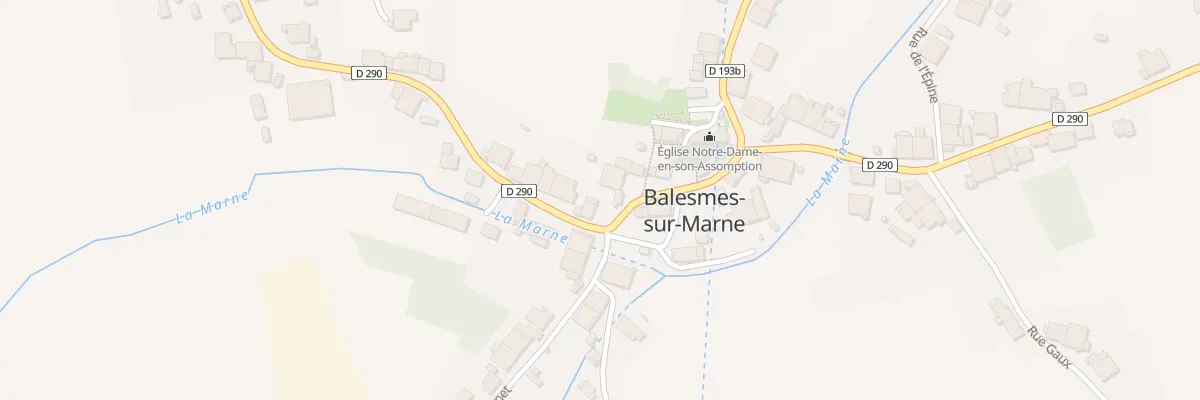 Plan du 2 Rue Neuve à Saints-Geosmes