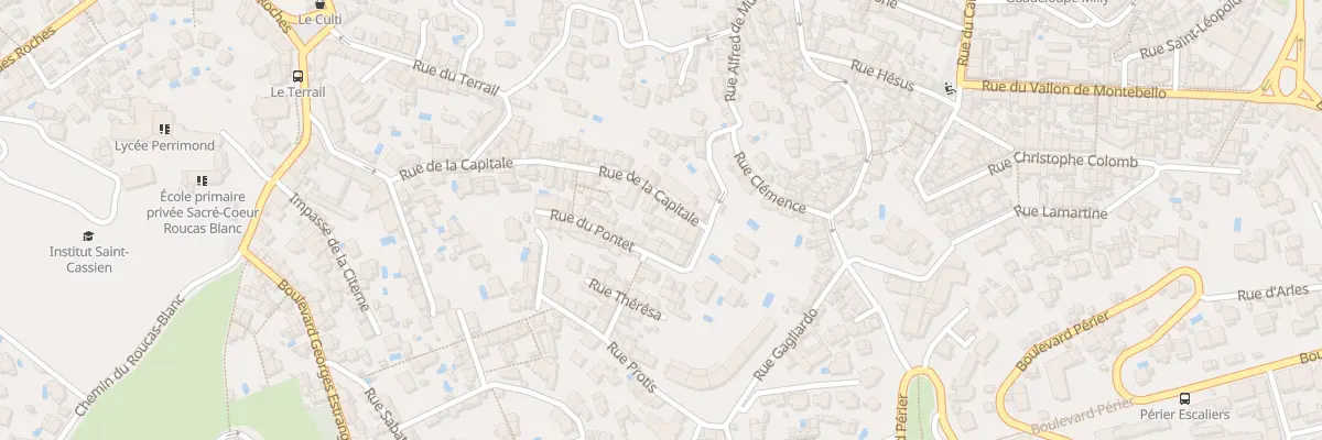 Plan du 7 Rue de la capitale à Marseille 7e Arrondissement