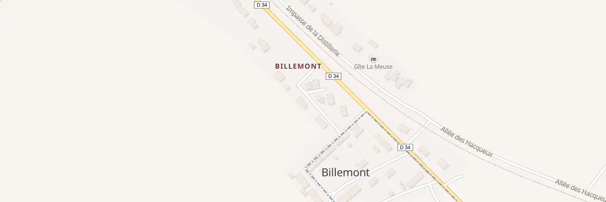 Plan du 3 Imp de la Fontaine Pavée à Belleray