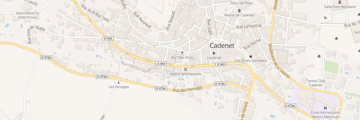 Plan du 3 Pl du 14 Juillet à Cadenet