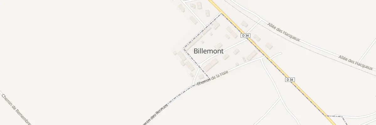 Plan du 3 Rue des Quatre Fours à Belleray