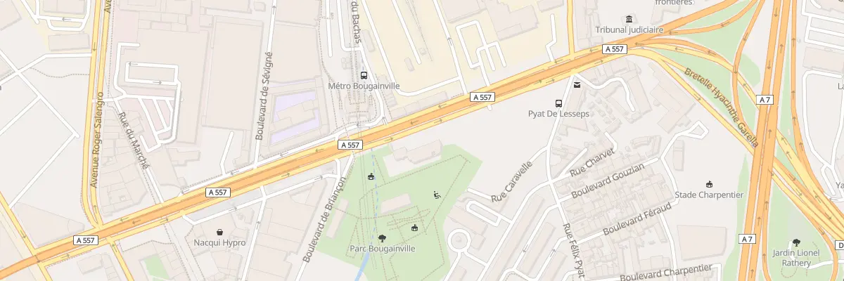 Plan du 26 Bd Ferdinand de Lesseps à Marseille 3e Arrondissement
