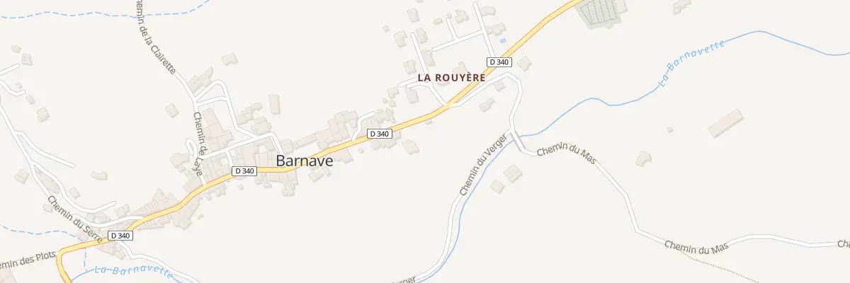 Plan du 83 Rue de Beaumonde à Barnave