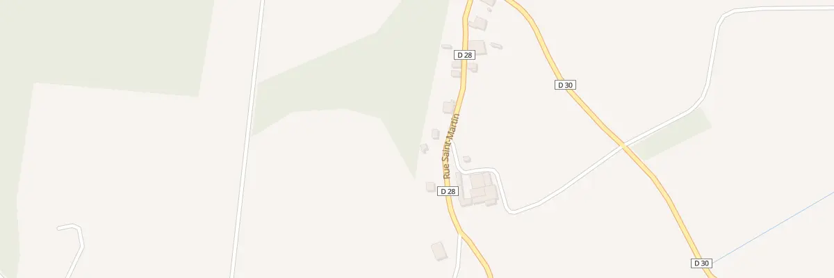 Plan du 8 Rue Saint Martin à Chaume-et-Courchamp