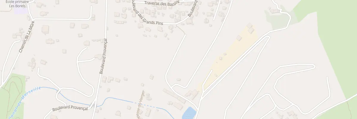 Plan du 71 Tra de la Michele à Marseille 15e Arrondissement
