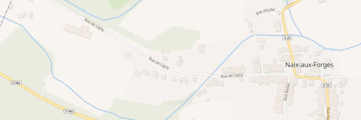 Plan du 32 Rue de Ligny à Naix-aux-Forges