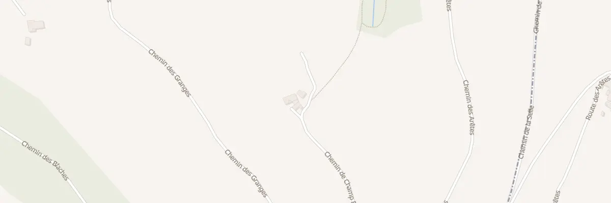 Plan du 310 Che de Champ Blanchard à Saint-Michel-de-Saint-Geoirs