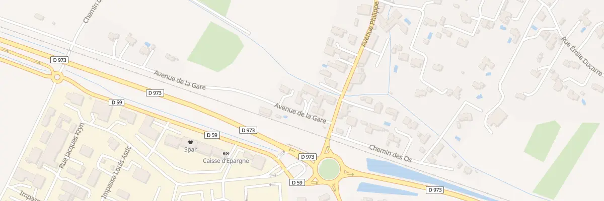 Plan du 44 Av de la Gare à Cadenet
