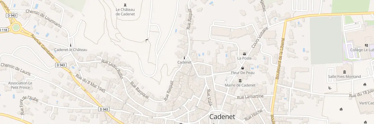 Plan du 5 Rue Marceau à Cadenet