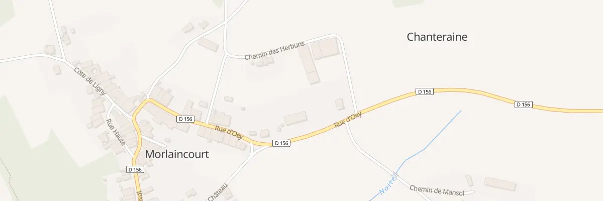 Plan du 17 Rue d’Oëy à Chanteraine