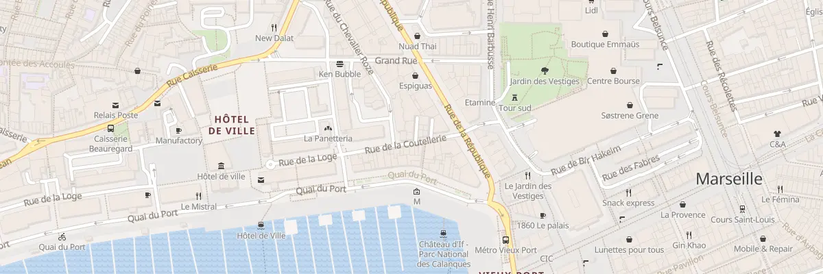 Plan du 1 Rue saint victoret à Marseille 2e Arrondissement
