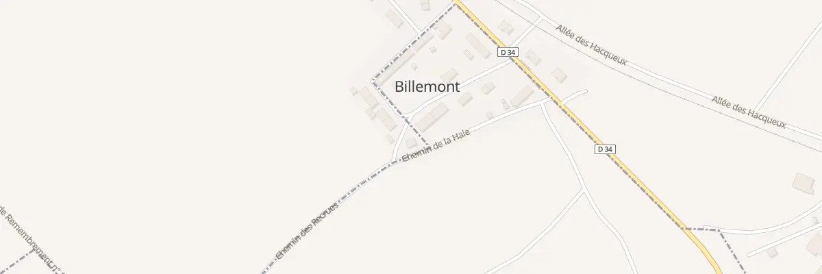 Plan du 2 Rue Eugène Français à Belleray