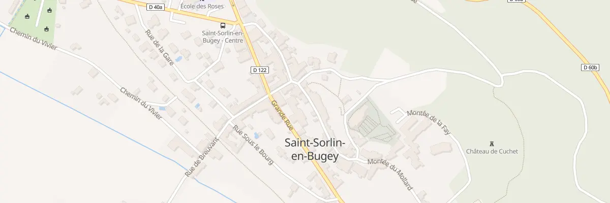 Plan du 30 Mte de l’Église à Saint-Sorlin-en-Bugey