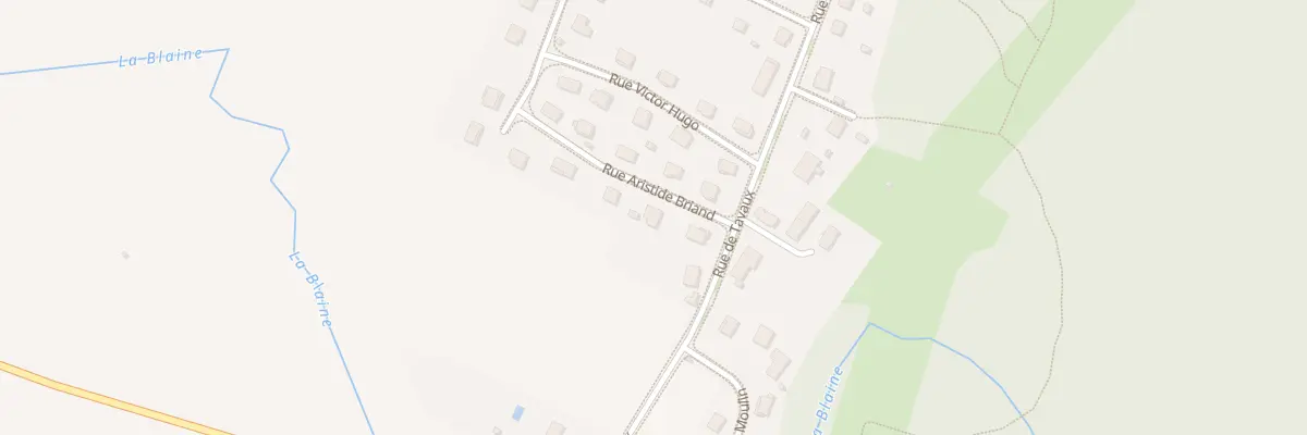 Plan du 4 Rue Aristide Briand à Abergement-la-Ronce