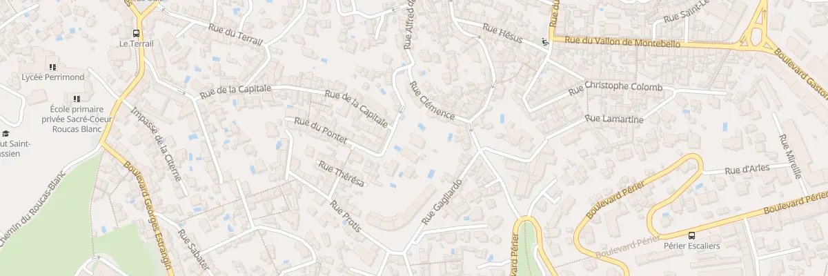 Plan du 35 Rue alfred de musset à Marseille 7e Arrondissement