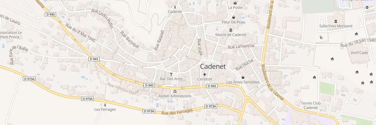 Plan du 1 Rue Victor Noir à Cadenet