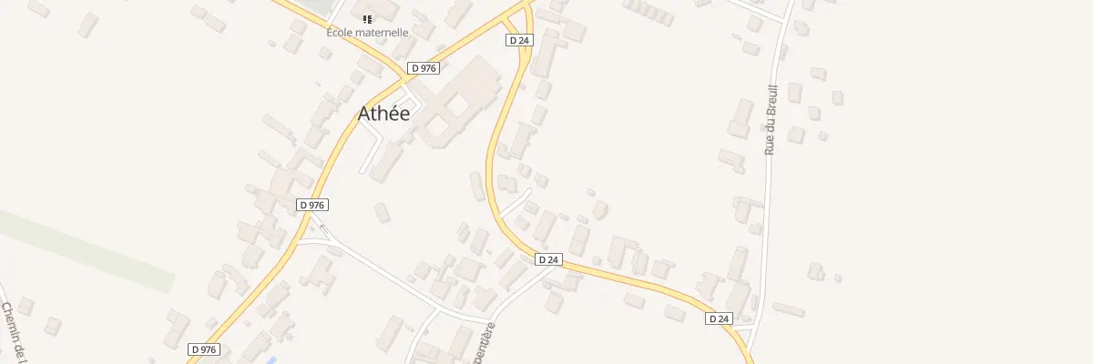 Plan du 11B Rue de la Saône à Athée