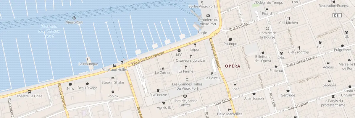 Plan du 5 Rue euthymenes à Marseille 1er Arrondissement