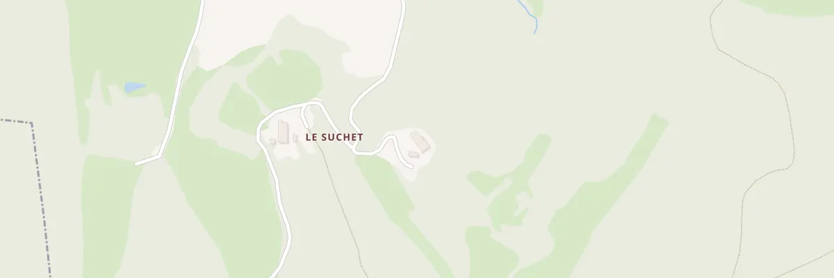 Plan du 95 Che du Suchet à Champagnat