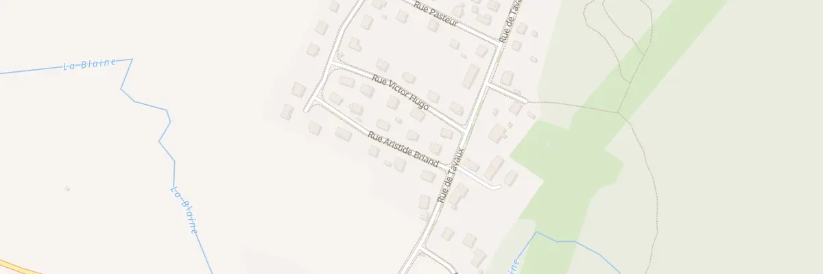 Plan du 3 Rue Aristide Briand à Abergement-la-Ronce