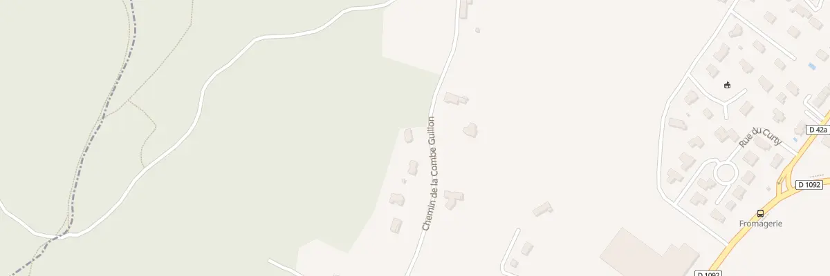 Plan du 6014 Combe Guillon à Têche